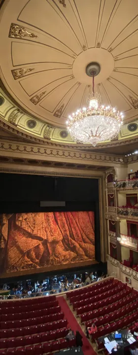 El Teatro Campoamor de Oviedo durante los ensayos de las Bodas de Figaro, de Mozart, en enero de 2025